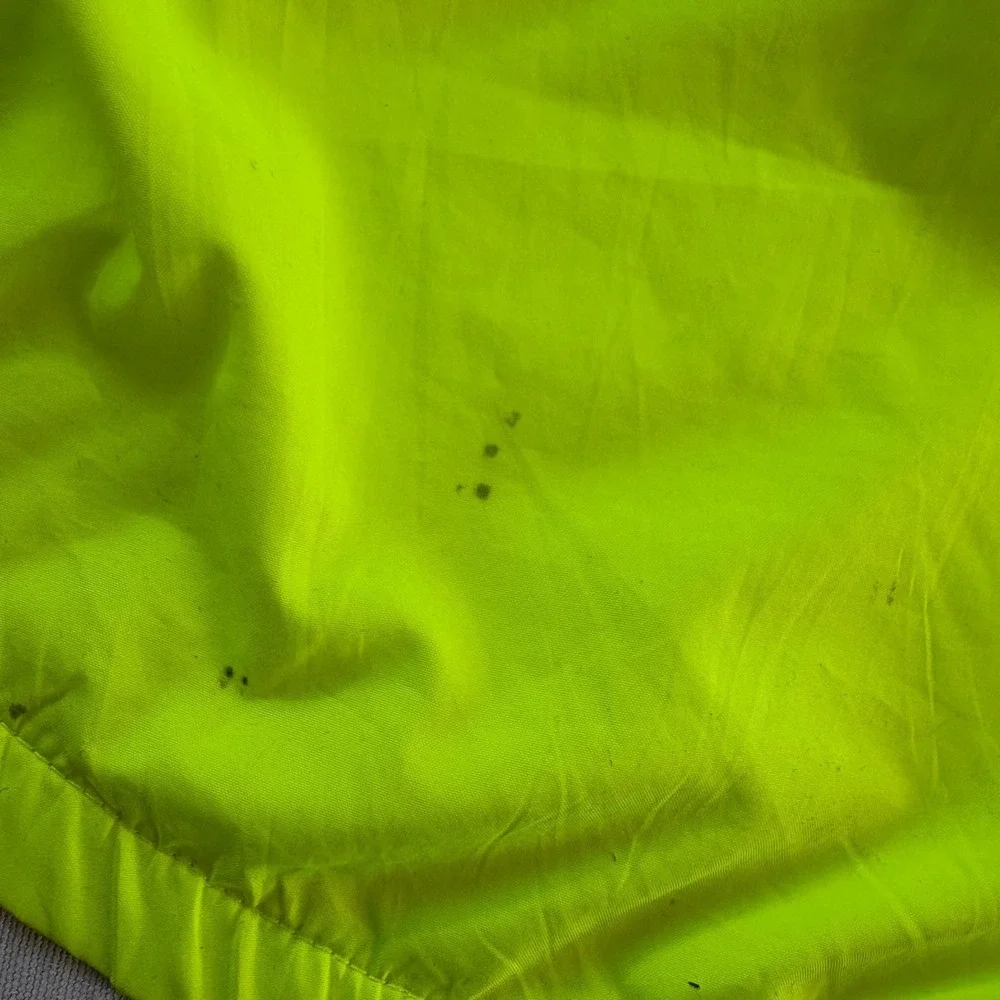 Pearl Izumi Zephrr‎ Cycling Jacket Neon Yellow High Vis Windbreaker Mens Small